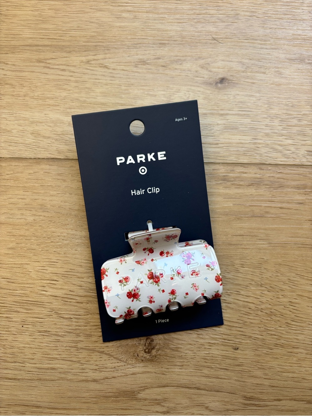 Parke x Target White Floral Hair Clip